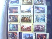 Коллекция марок,  начиная с 1974г.,  разной тематики