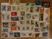 Почтовые марки СССР и различных животных